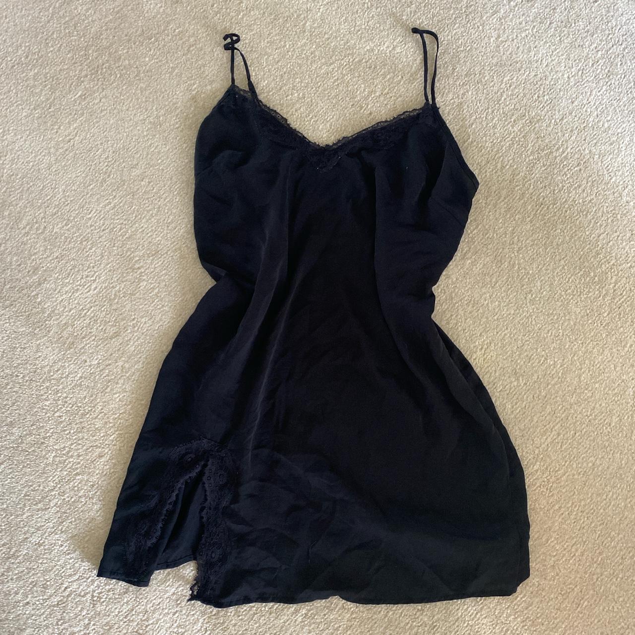 Out From Under Women's Black Dress | Depop