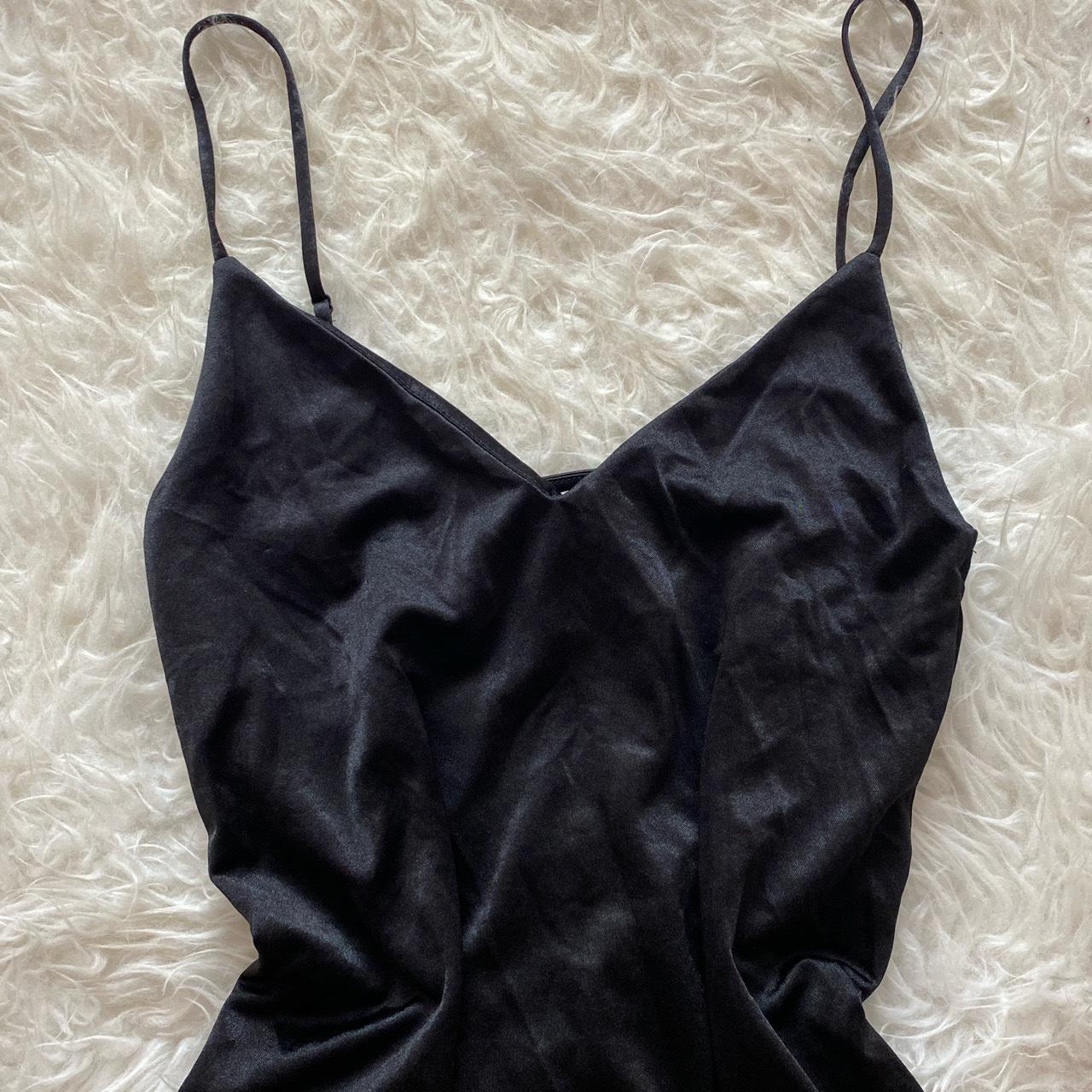 stunning zara black mini dress! such a classy and... - Depop