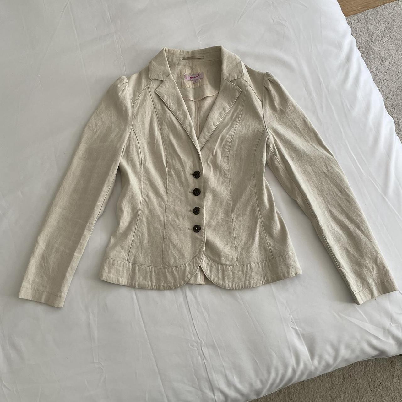 Per Una Linen Blend Blazer ABOUT THE ITEM Fitted. Depop