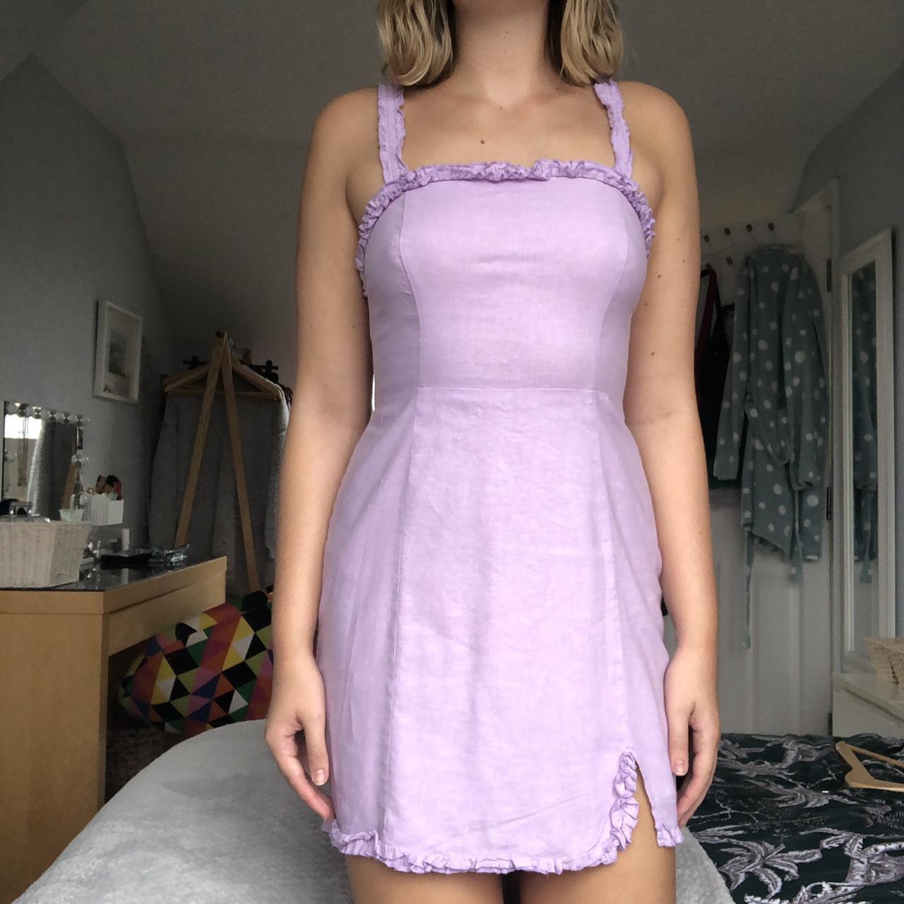 Urban Outfitters dress Light purple linen dress... Depop