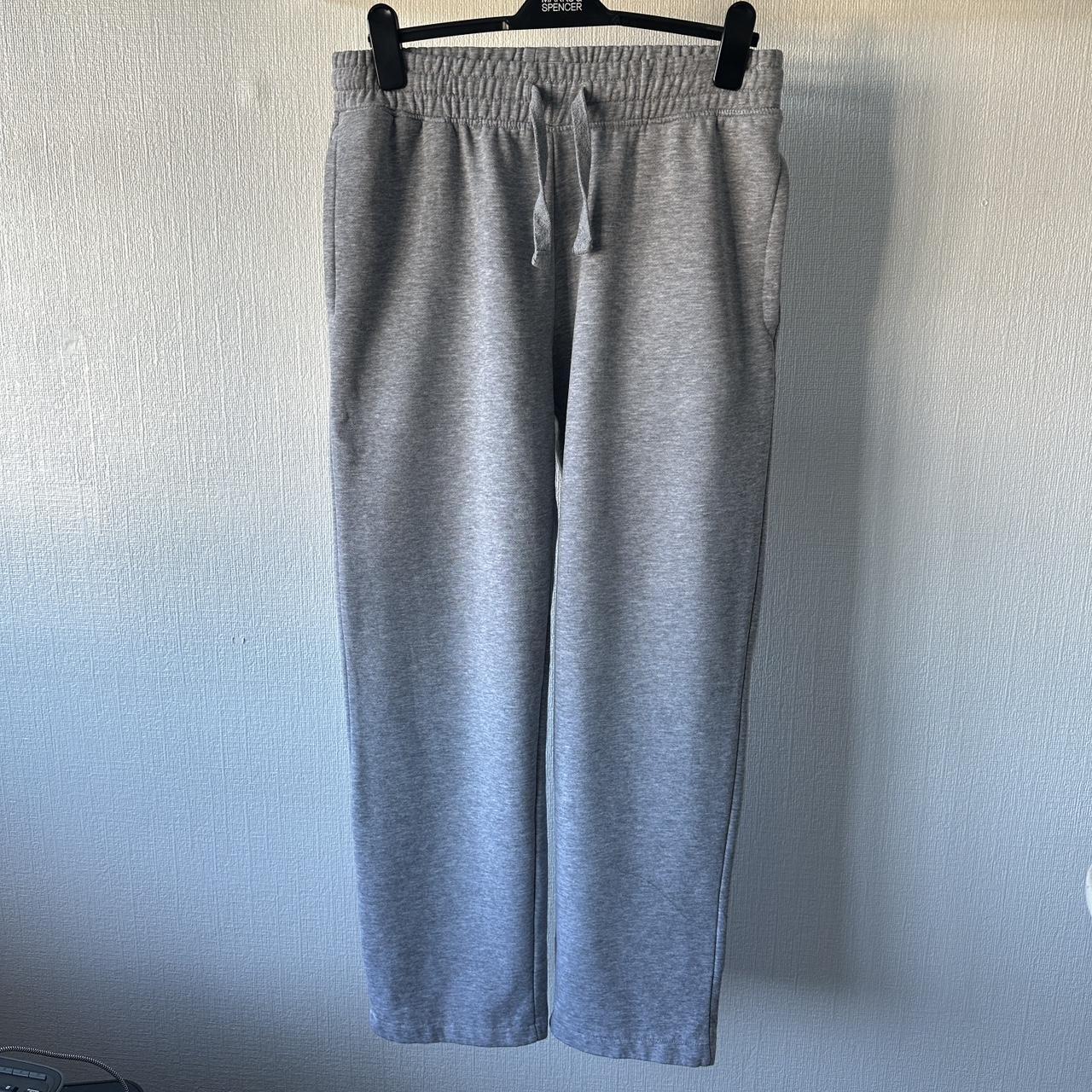 Plain oversized Uncuffed Joggers/sweatpants High... - Depop