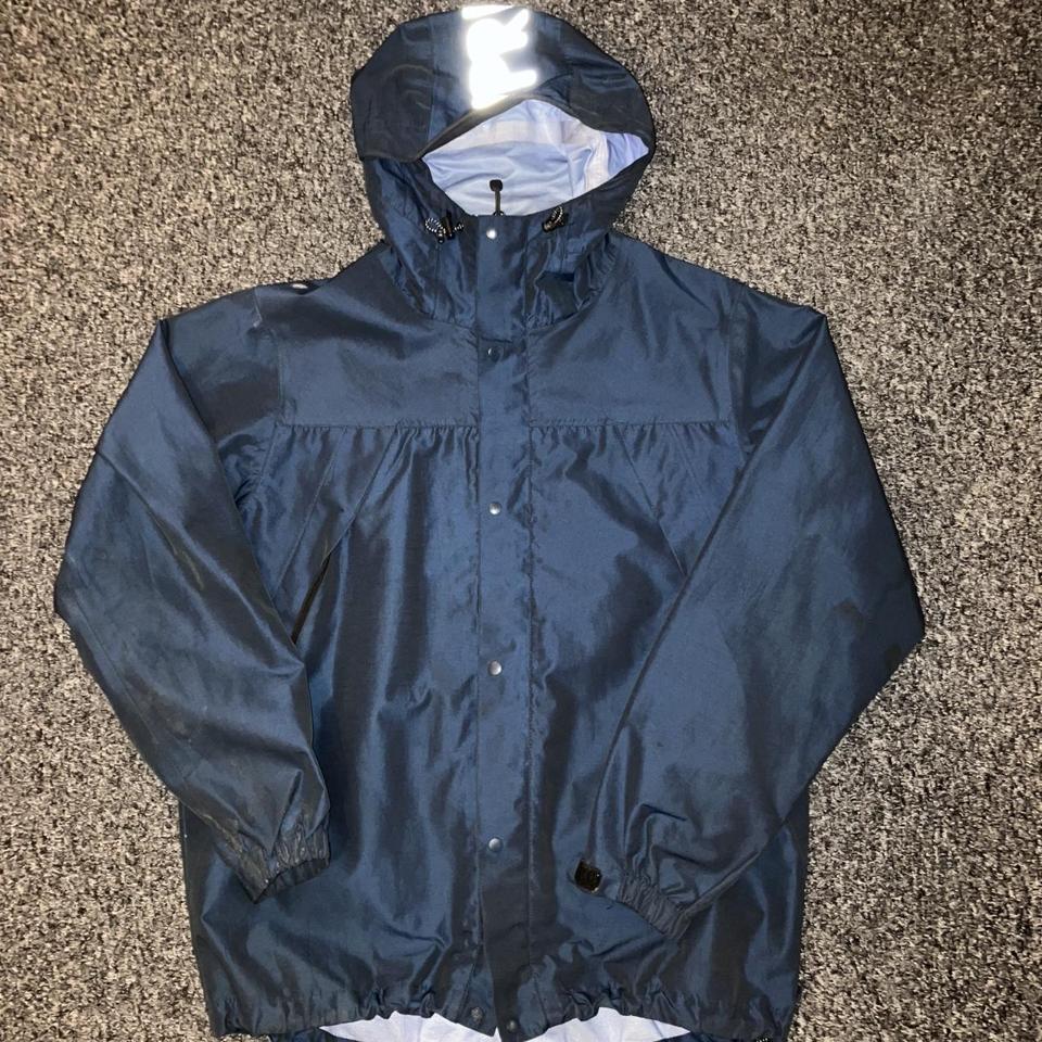 Supreme iridescent blue, taped seams, lightweight... - Depop