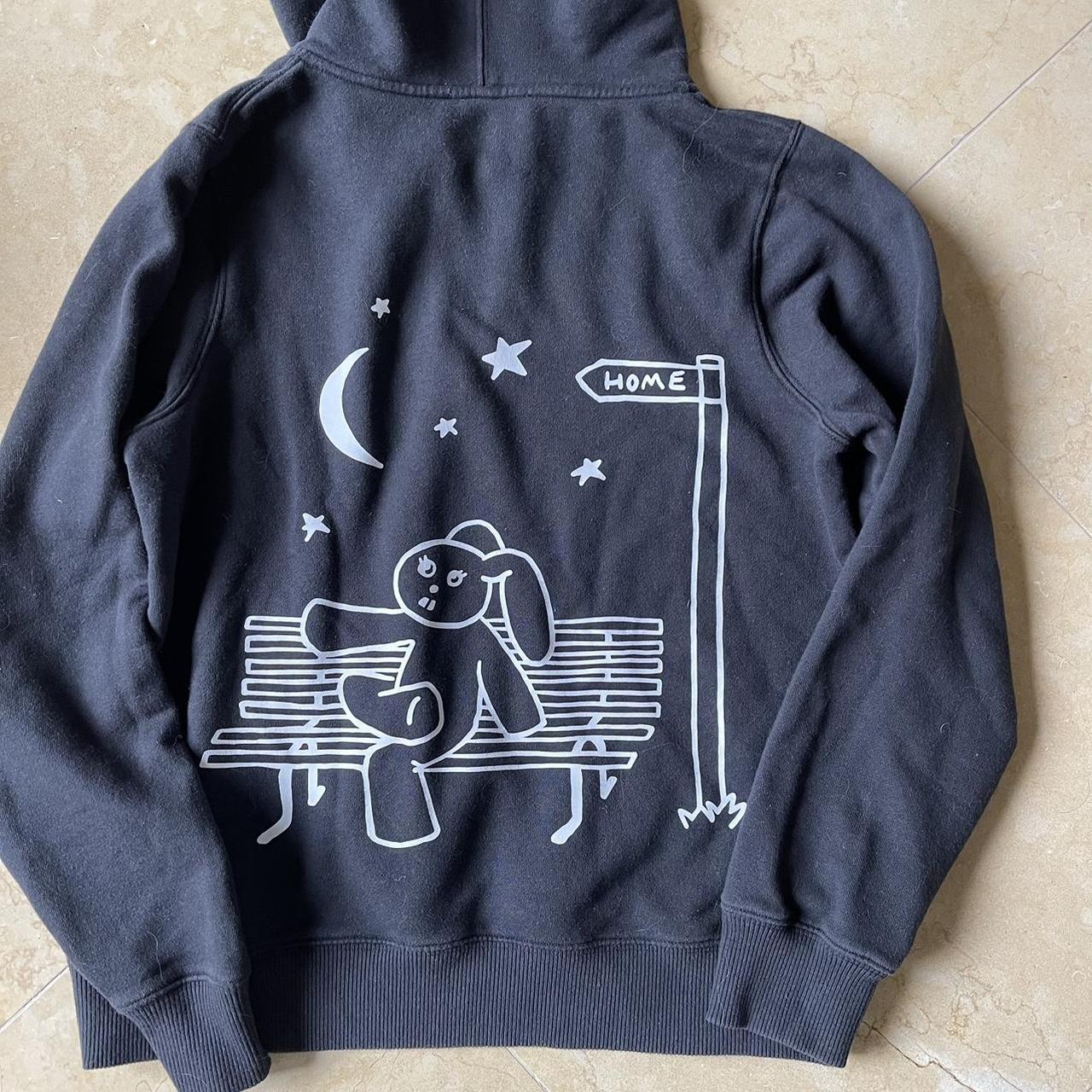 Heaven by Marc Jacobs zip hoodie Black Heaven Lonely | Depop