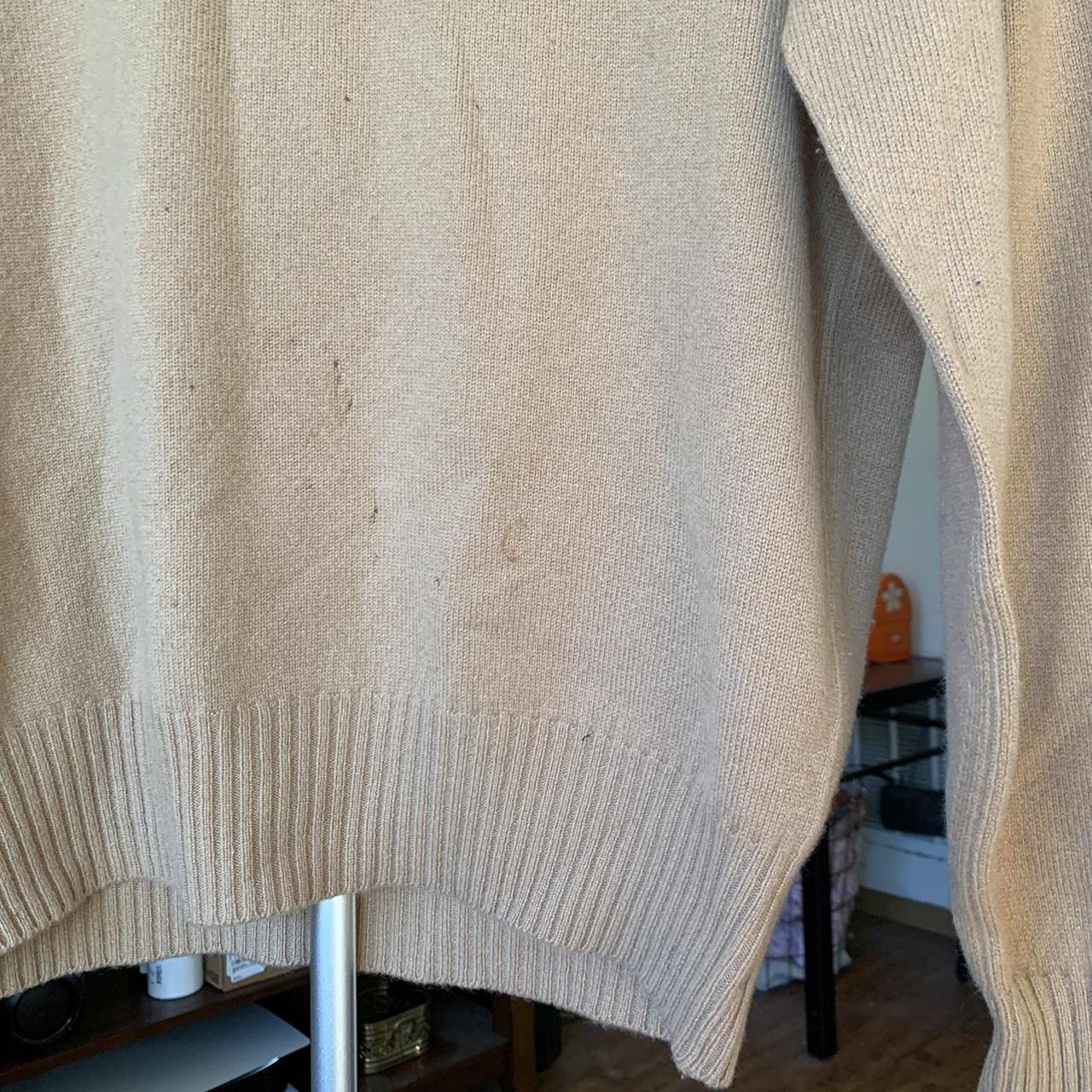 Burberry Men's Tan and Brown Jumper | Depop