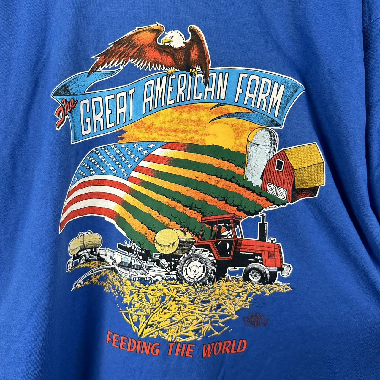 1990’s Vintage Great American Farm Feeding The World...