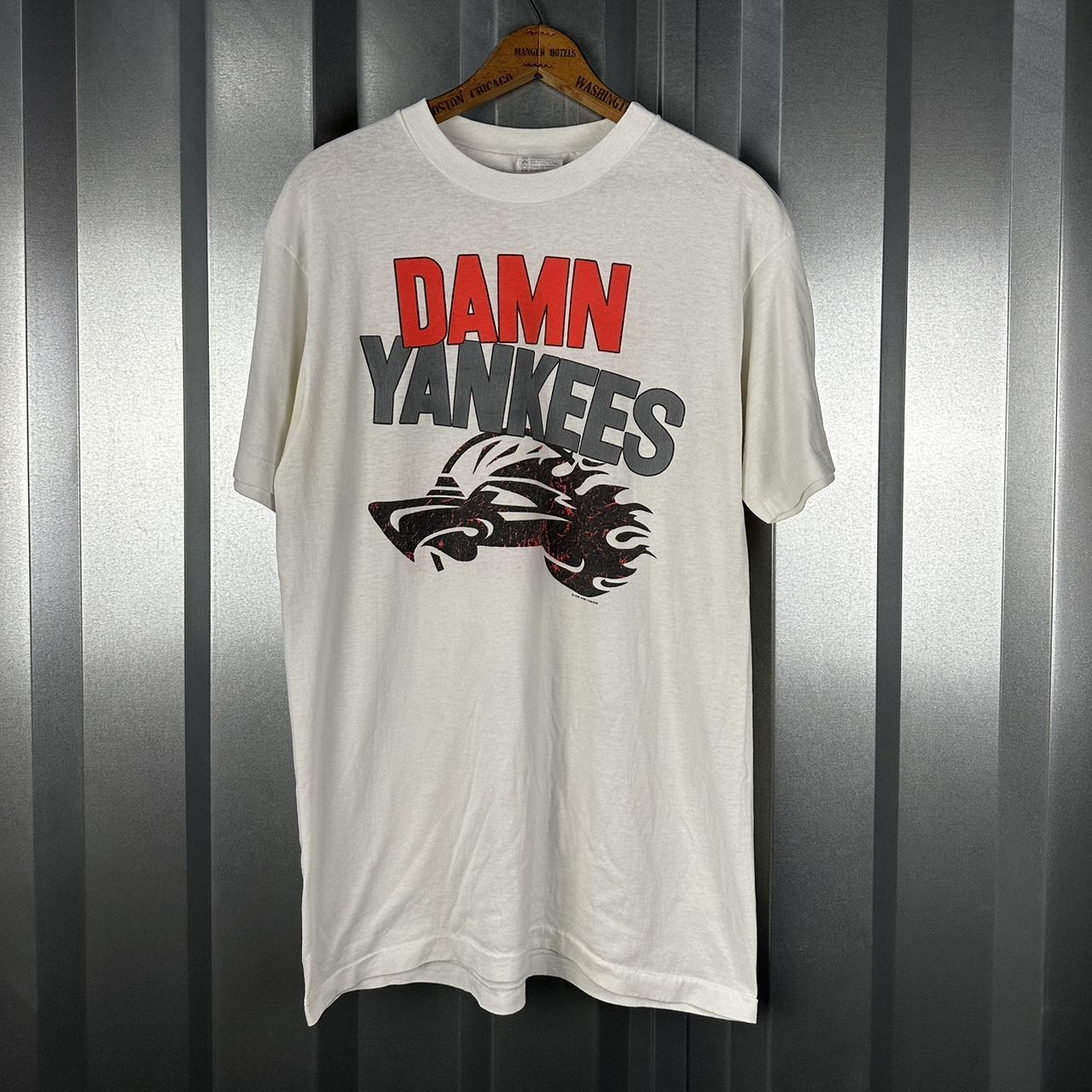 Vintage 1990s Damn Yankees T-Shirt Size Medium