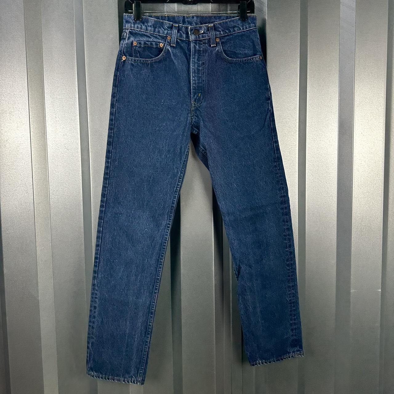 1980's Vintage Levi's 505-0217 Made in USA Straight... - Depop