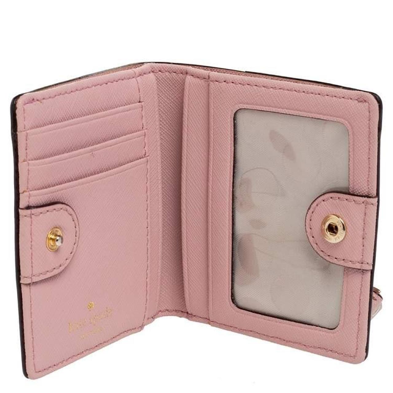 Kate spade bifold wallet pink new arrivals