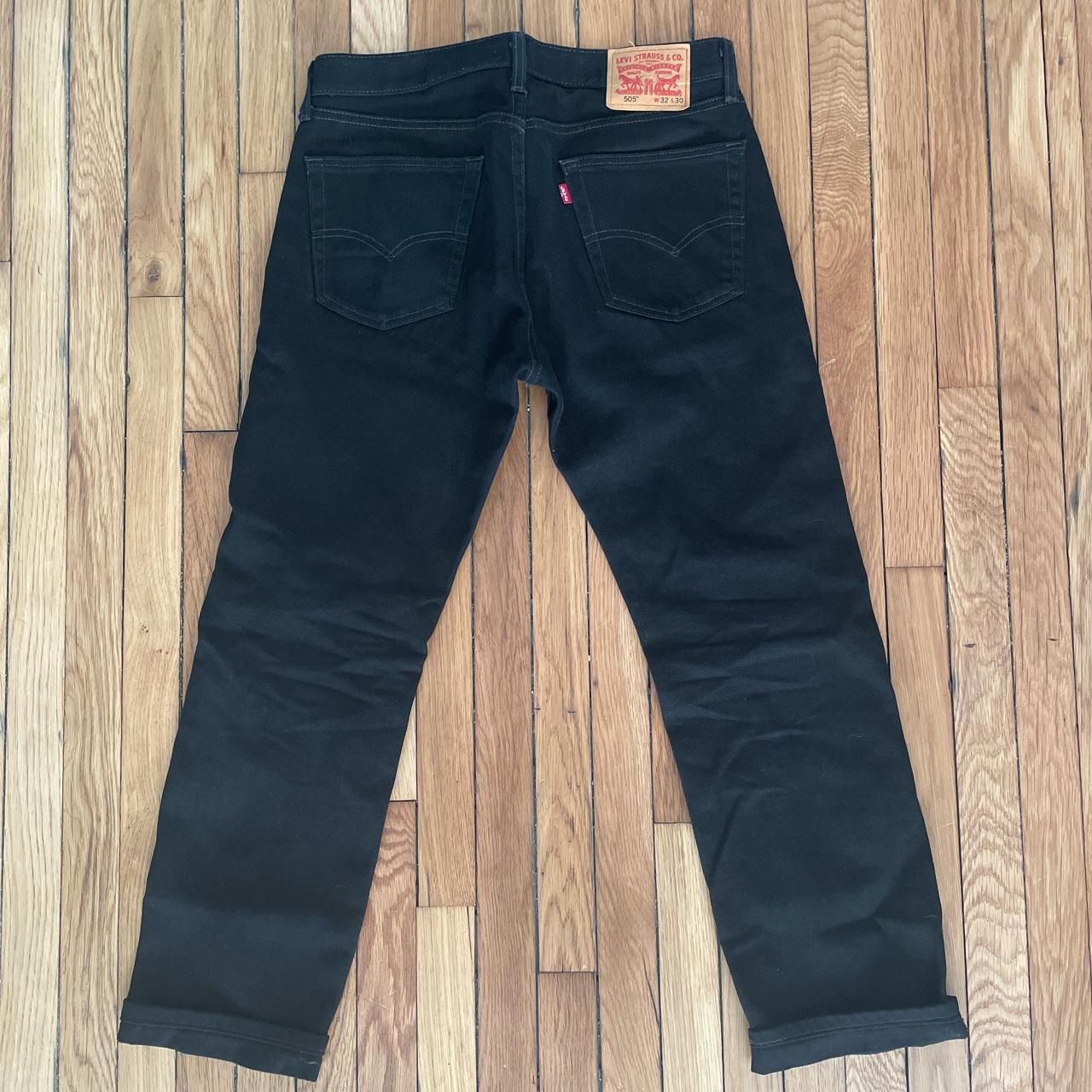 Levis 505 regular straight fit jeans. Jeans have... - Depop