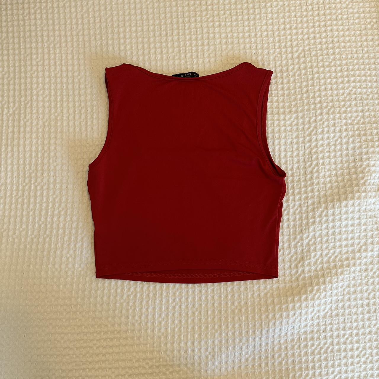 SHEIN Women's Red Vest (2)