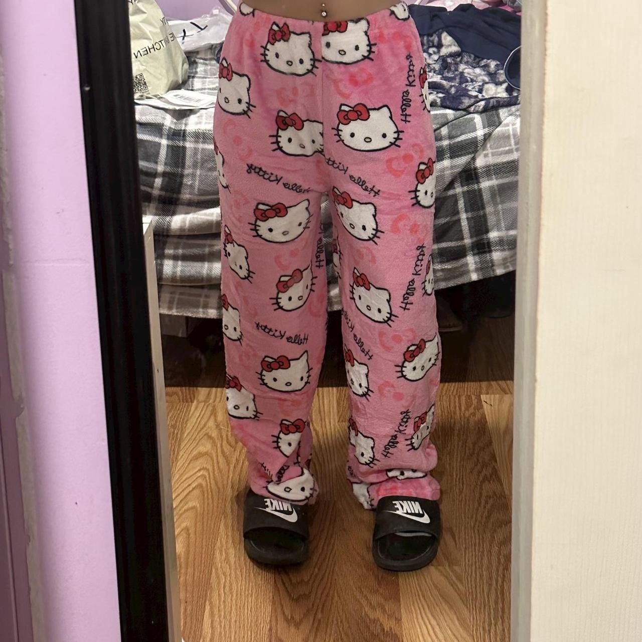 Hello Kitty Pajama Pants READY TO SHIP Sizes S & M... - Depop