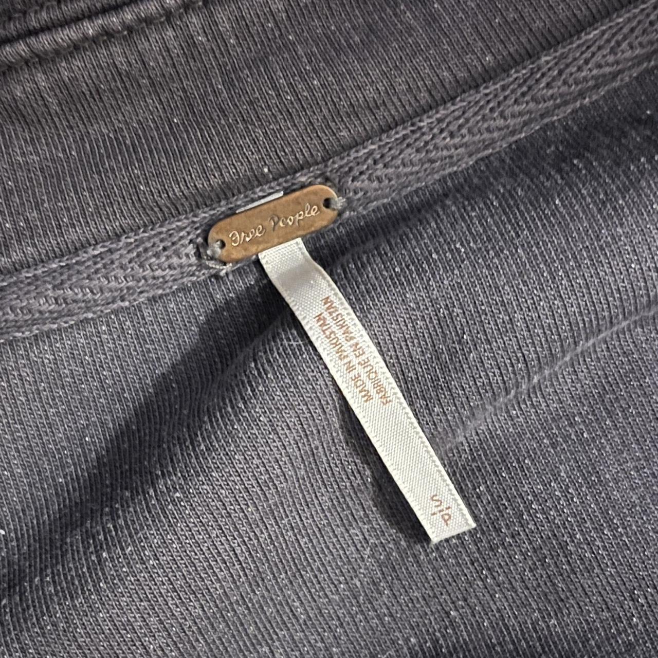 Free People Women's Lightweight Jacket - Grey/Bla… - image 6