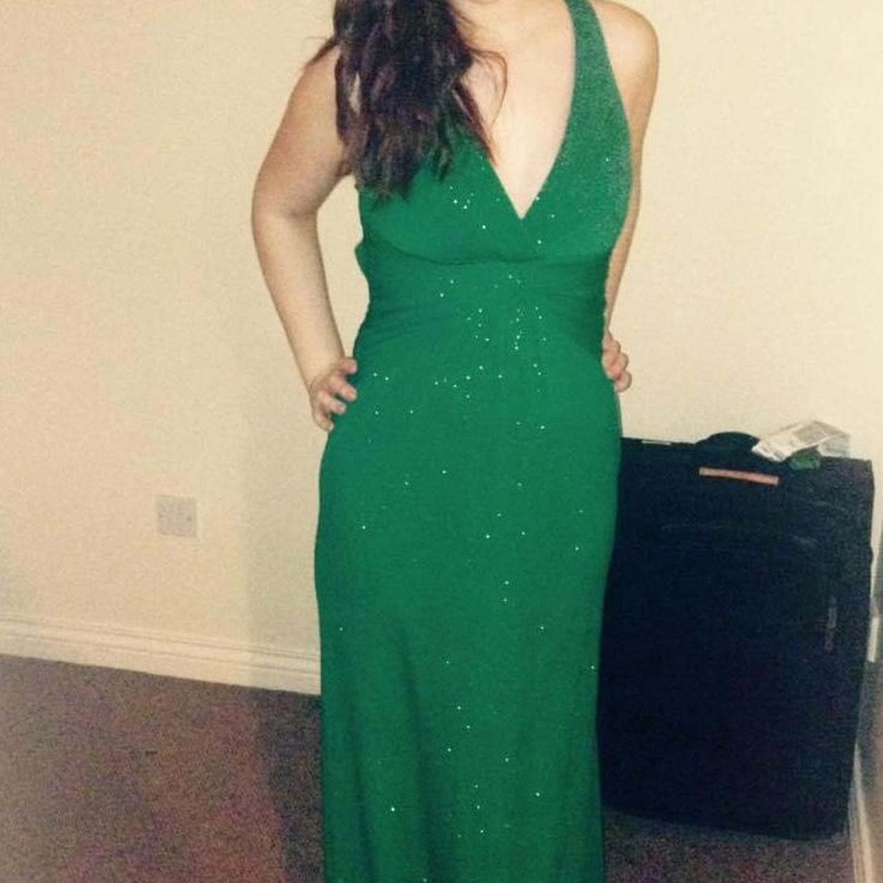Green glittery dress, bought in America, can’t... - Depop