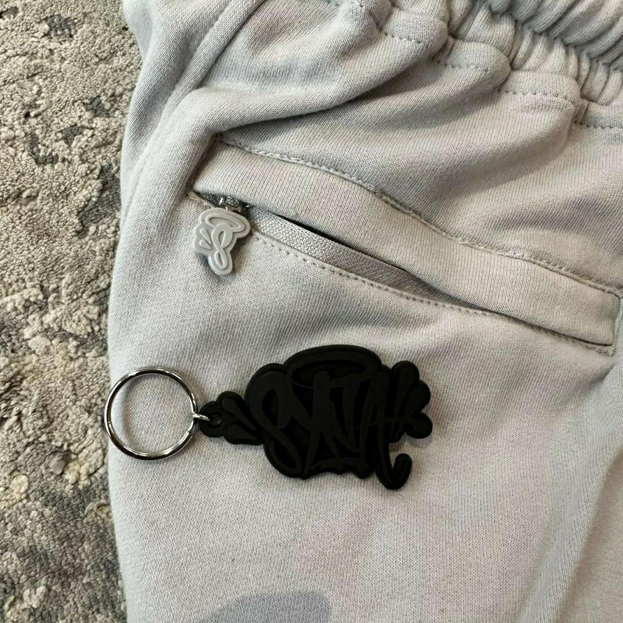 Grey / pink Syna World t shirt and short set.... - Depop