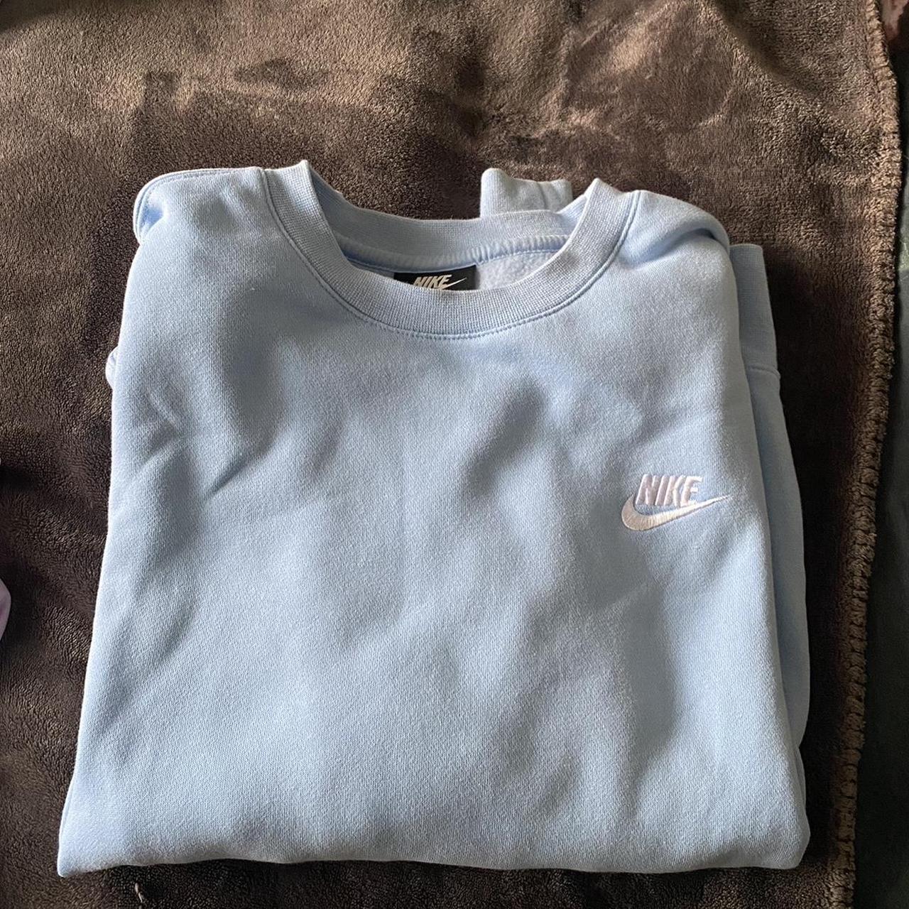 Nike Men's Blue Sweatshirt | Depop