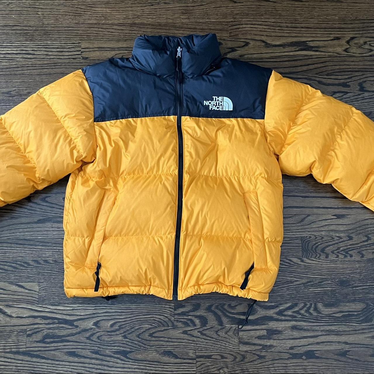 The North Face nuptse down jacket - there is a paint... - Depop