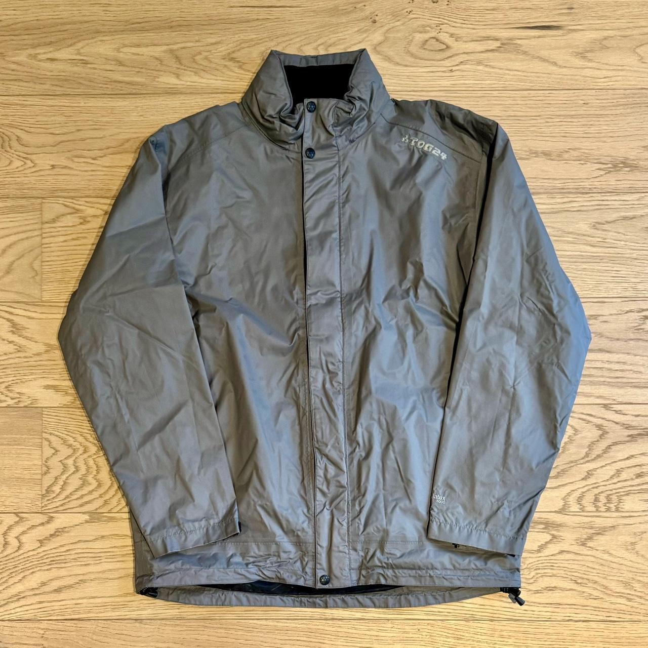 Men’s TOG24 Grey Rain Jacket / Coat / Size Medium /... - Depop