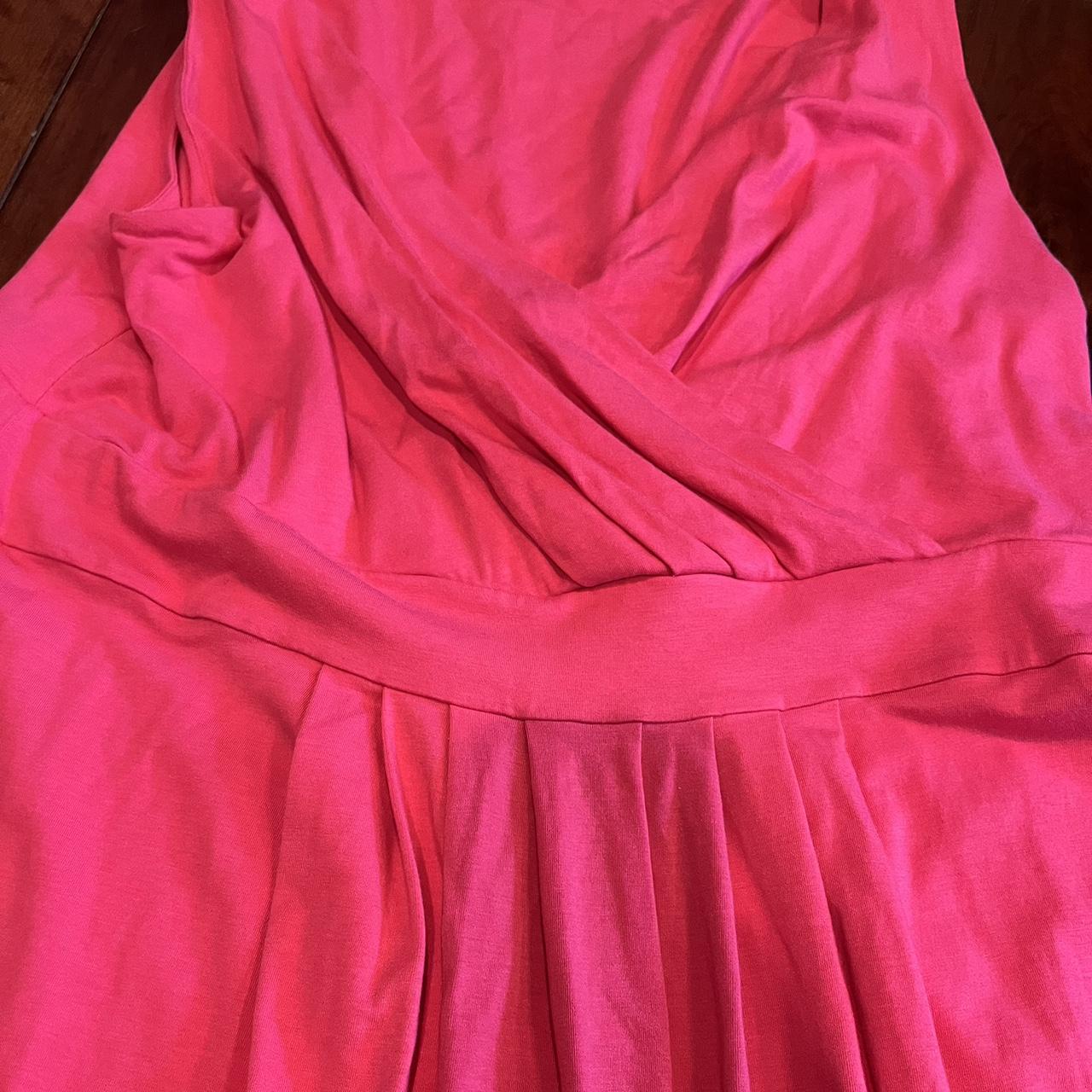 Lands' End Women's Pink Dress | Depop