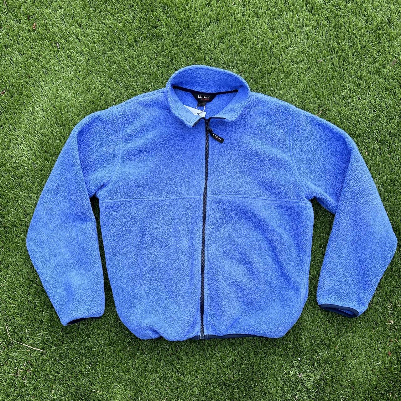 Vintage LL Bean Outdoors Zip Up Fleece Nice baby... - Depop