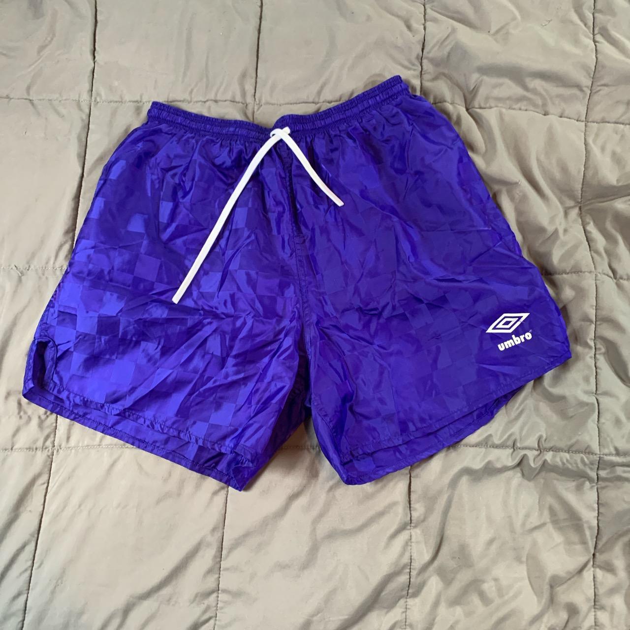 Umbro Mens Purple Shorts Depop 7434