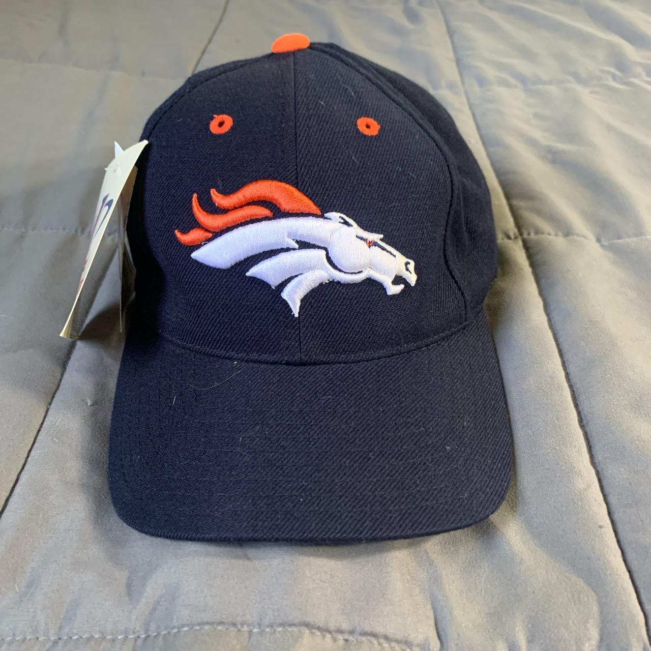 Vintage Denver Broncos Logo 7 Snapback - OSFA Hat - Depop