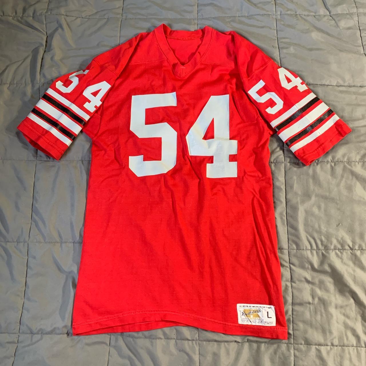 Vintage 1970s Russell Athletic football jersey with...