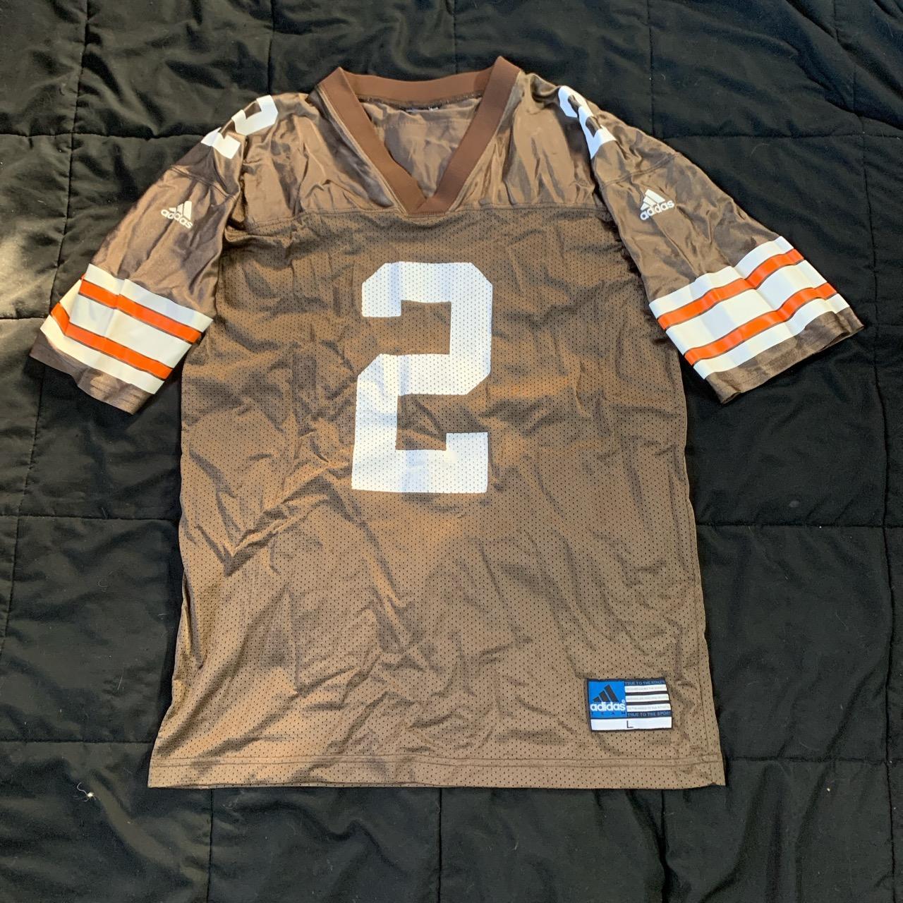 Retro 2000s Team Adidas Cleveland Browns football... - Depop