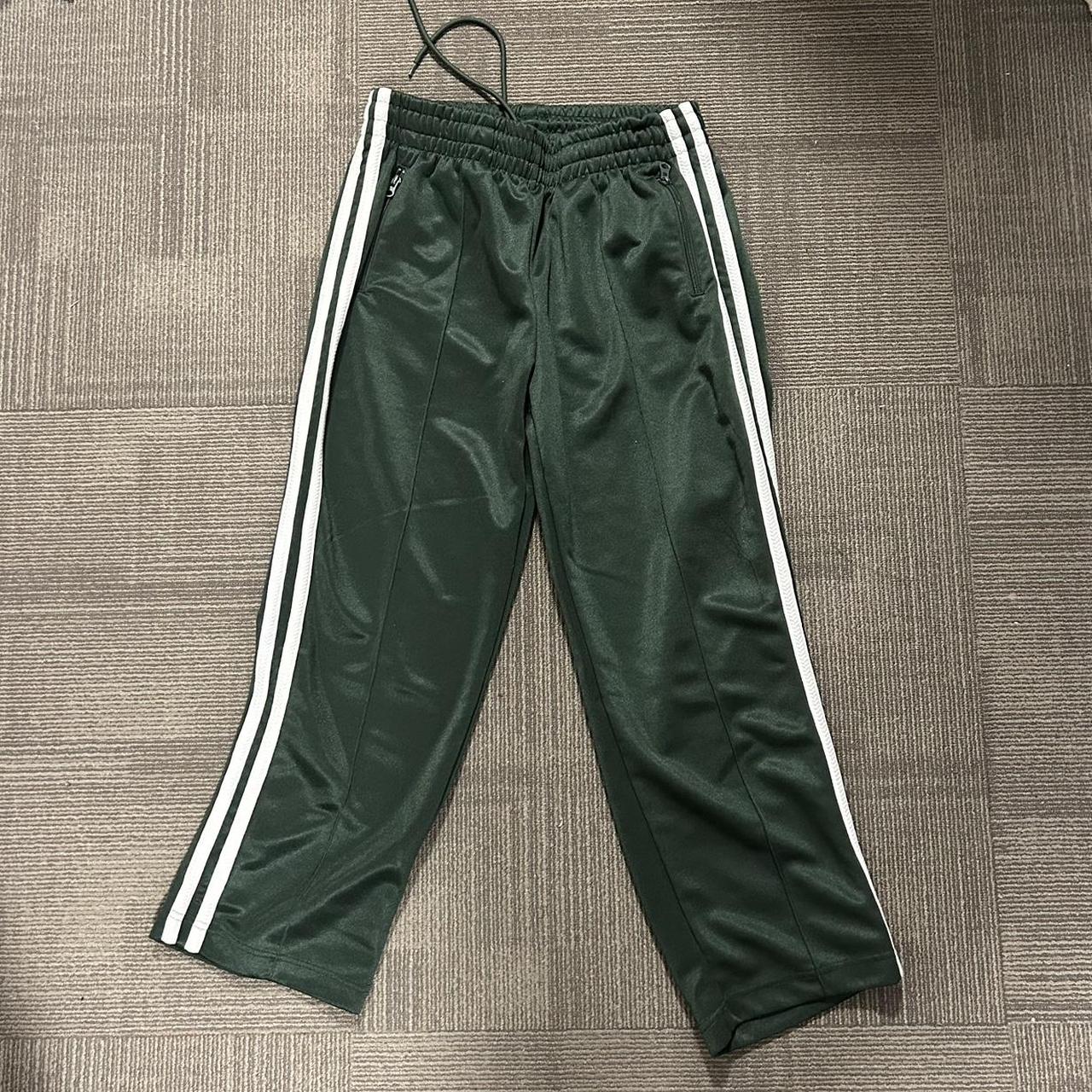 urban outfitters satin green track pants. these... - Depop