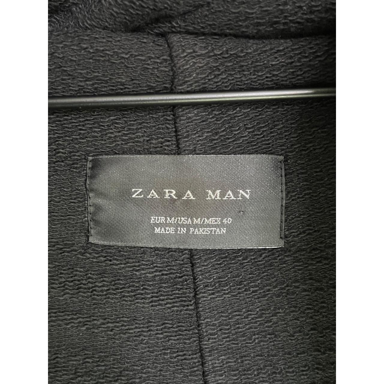 Zara Men's Black Cardigan Depop