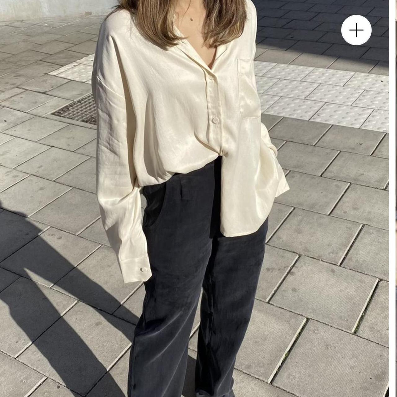 Djerf Avenue シャツ Breezy Classic Shirt White - White | Djerf Avenue