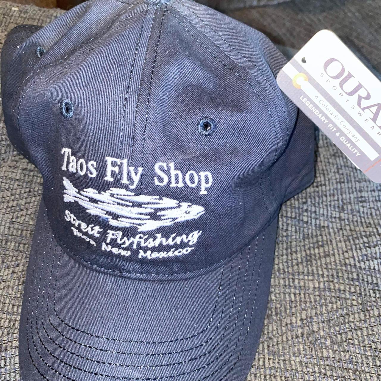 Taos Fly Shoe fly fishing baseball cap hat