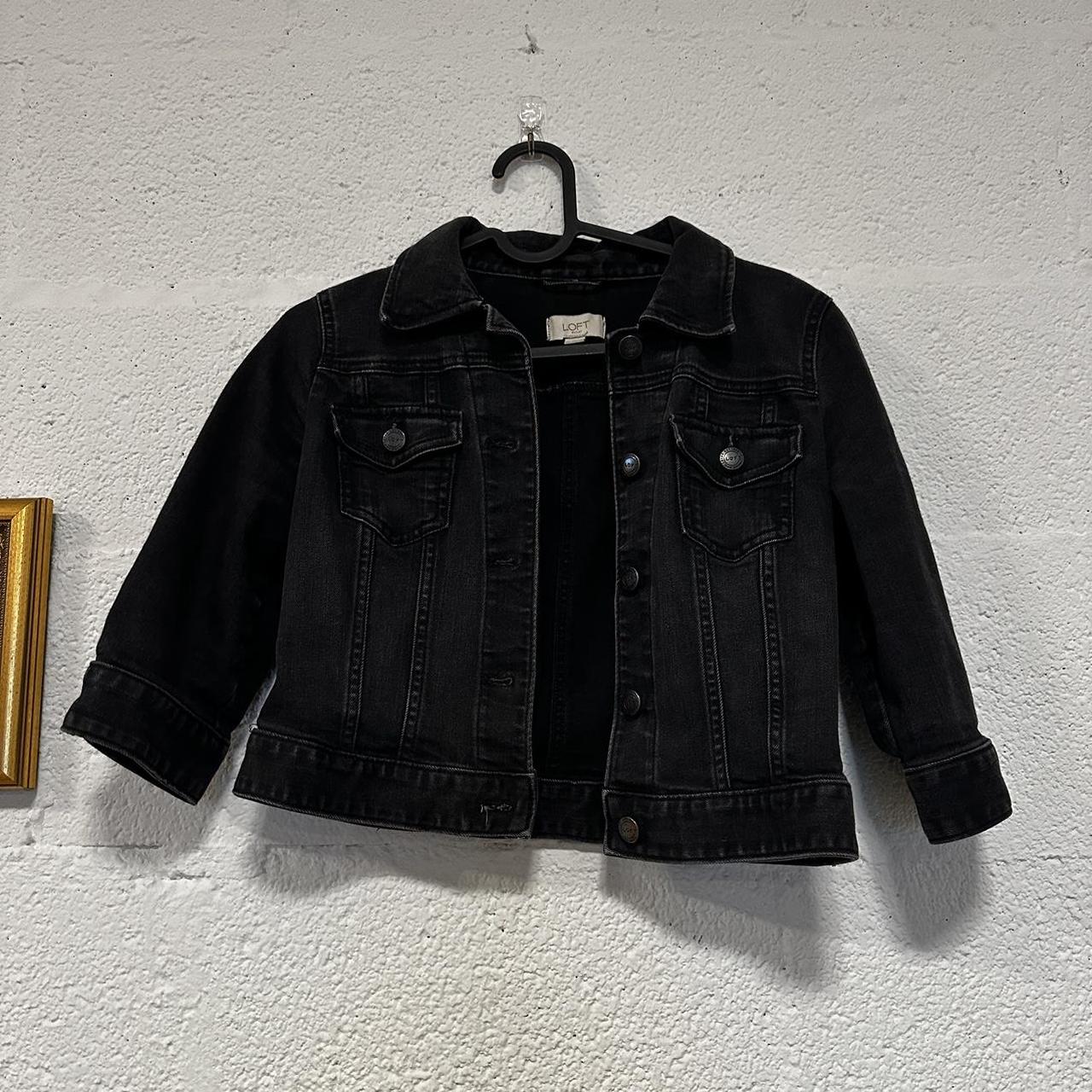 Loft outlet denim on sale jacket