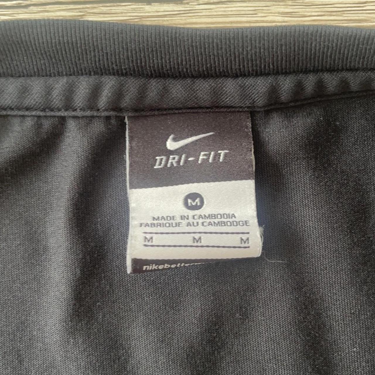 Nike Dry Fit Black t-shirt Price is negotiable! DM... - Depop