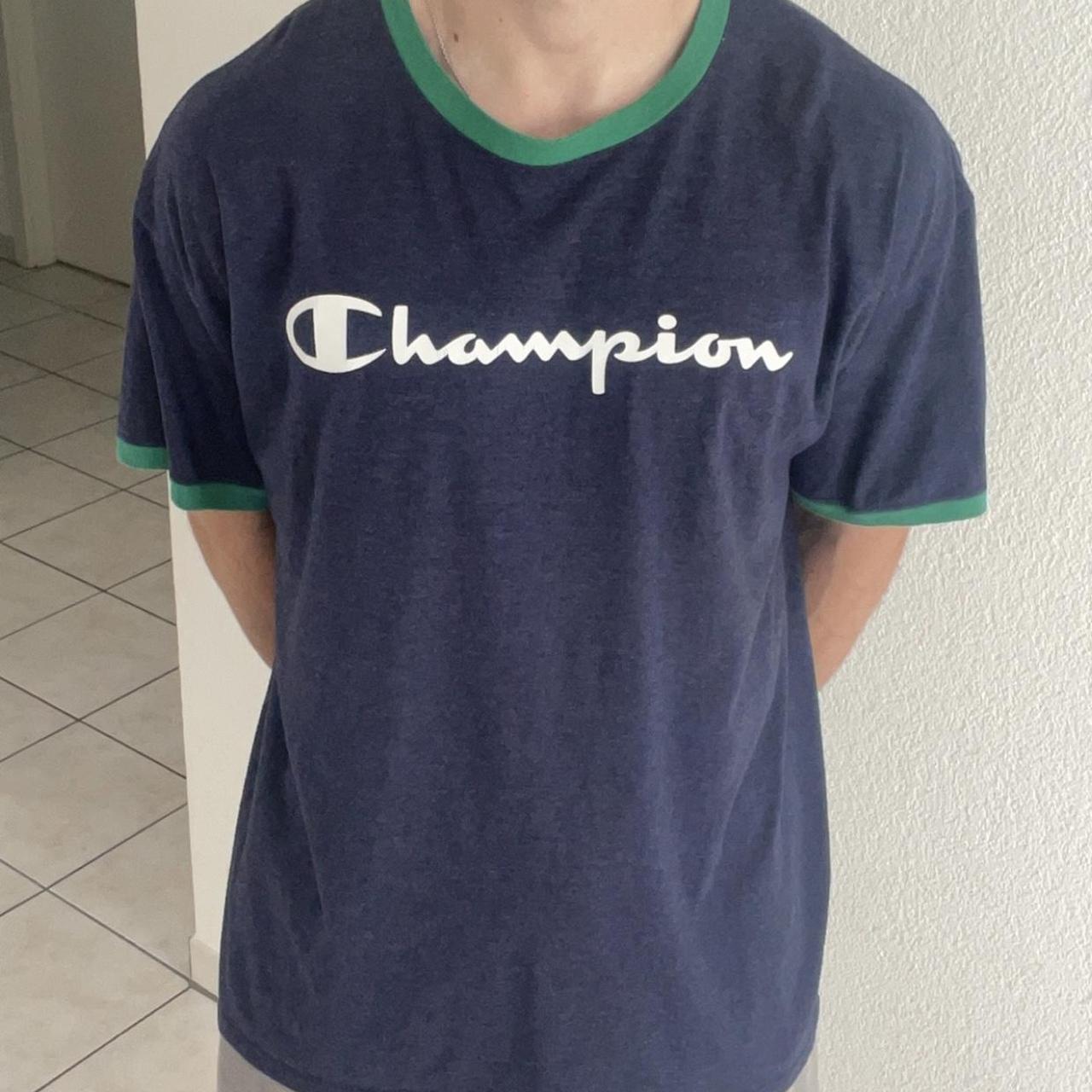 Champion t-shirt !Vintage! Price is negotiable! DM... - Depop