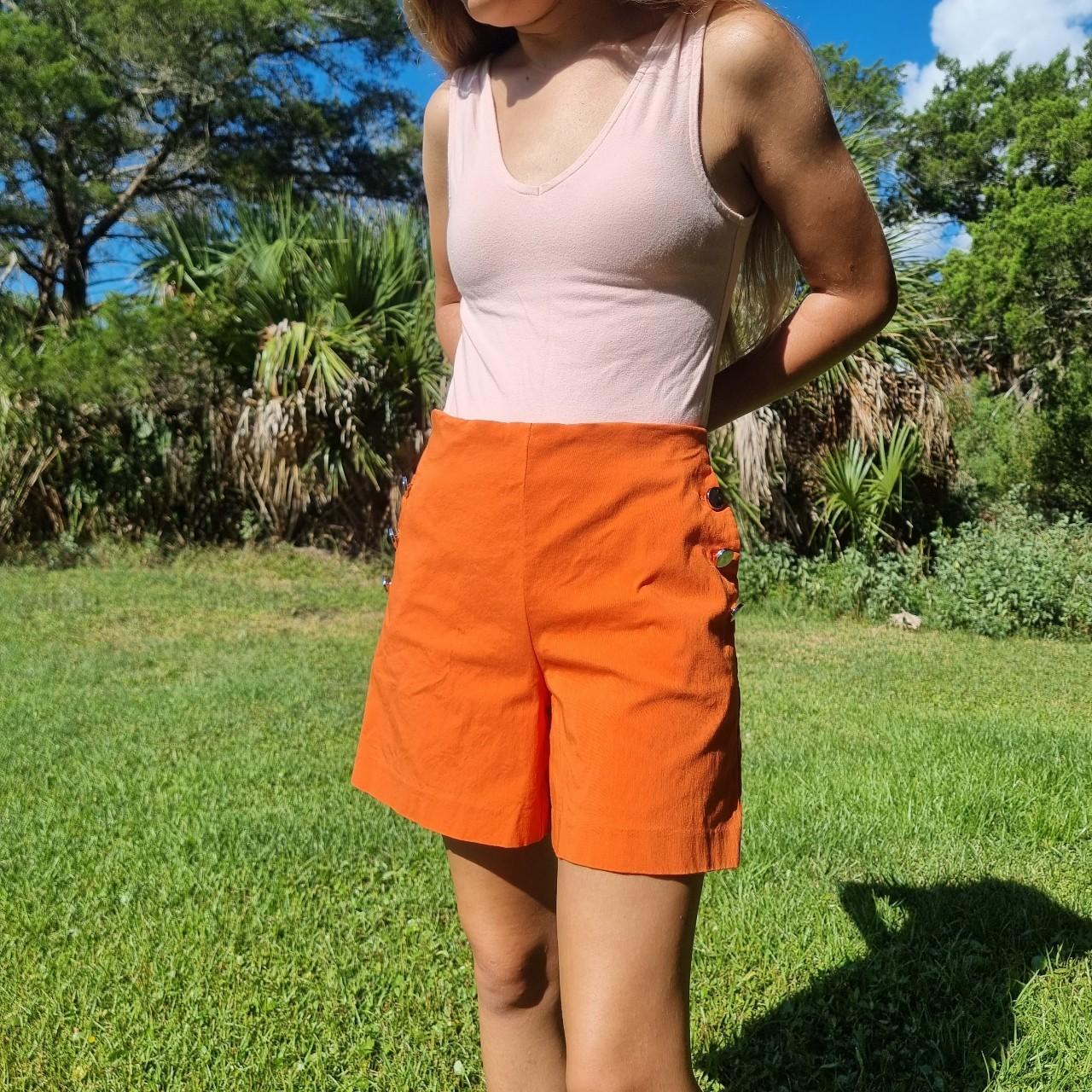 Cute shop orange shorts