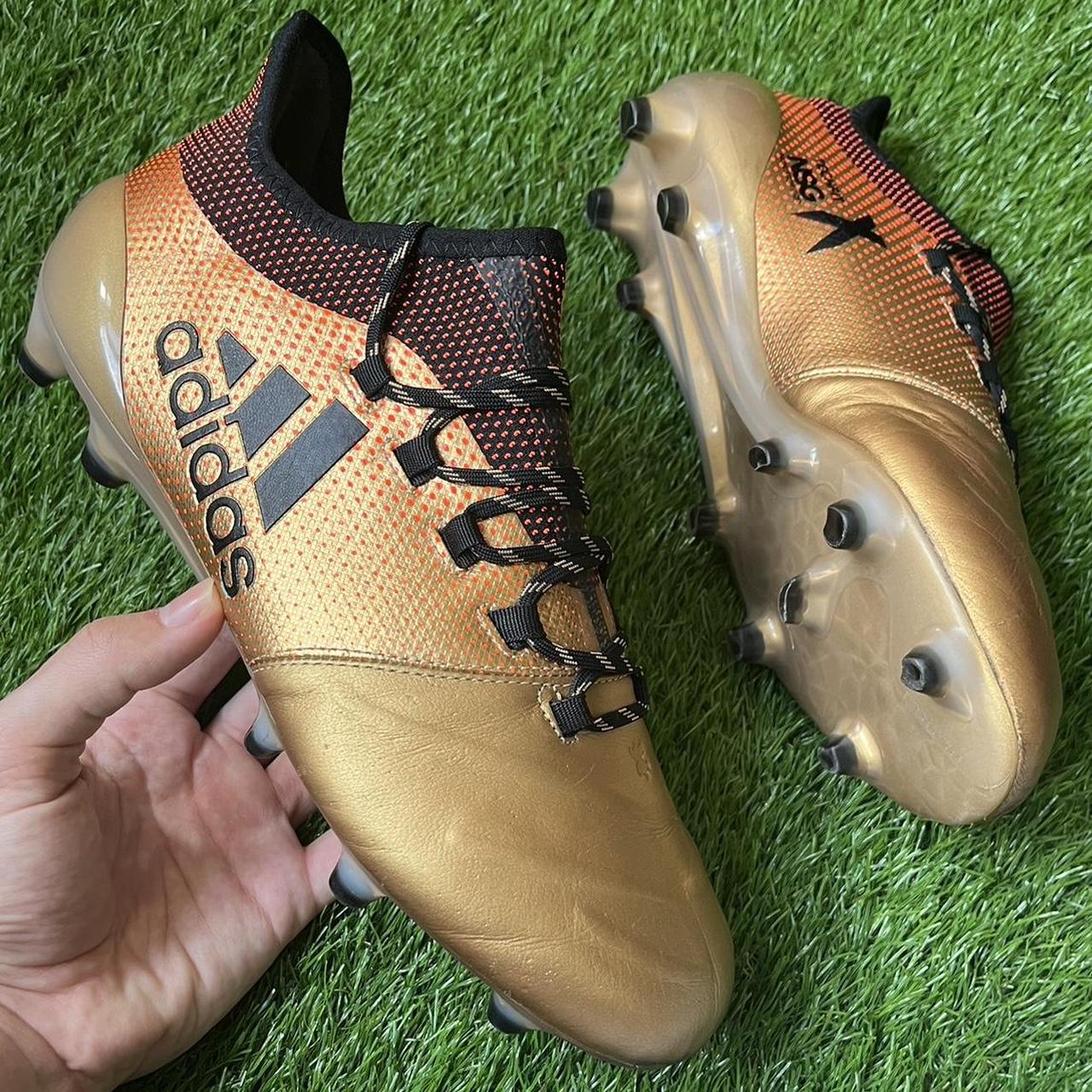 Adidas X 17.1 Leather FG Football boots Size UK 9. Depop