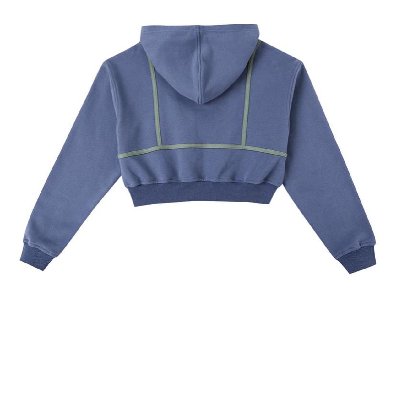 fashion brand company bikini bod cropped zip up... Depop