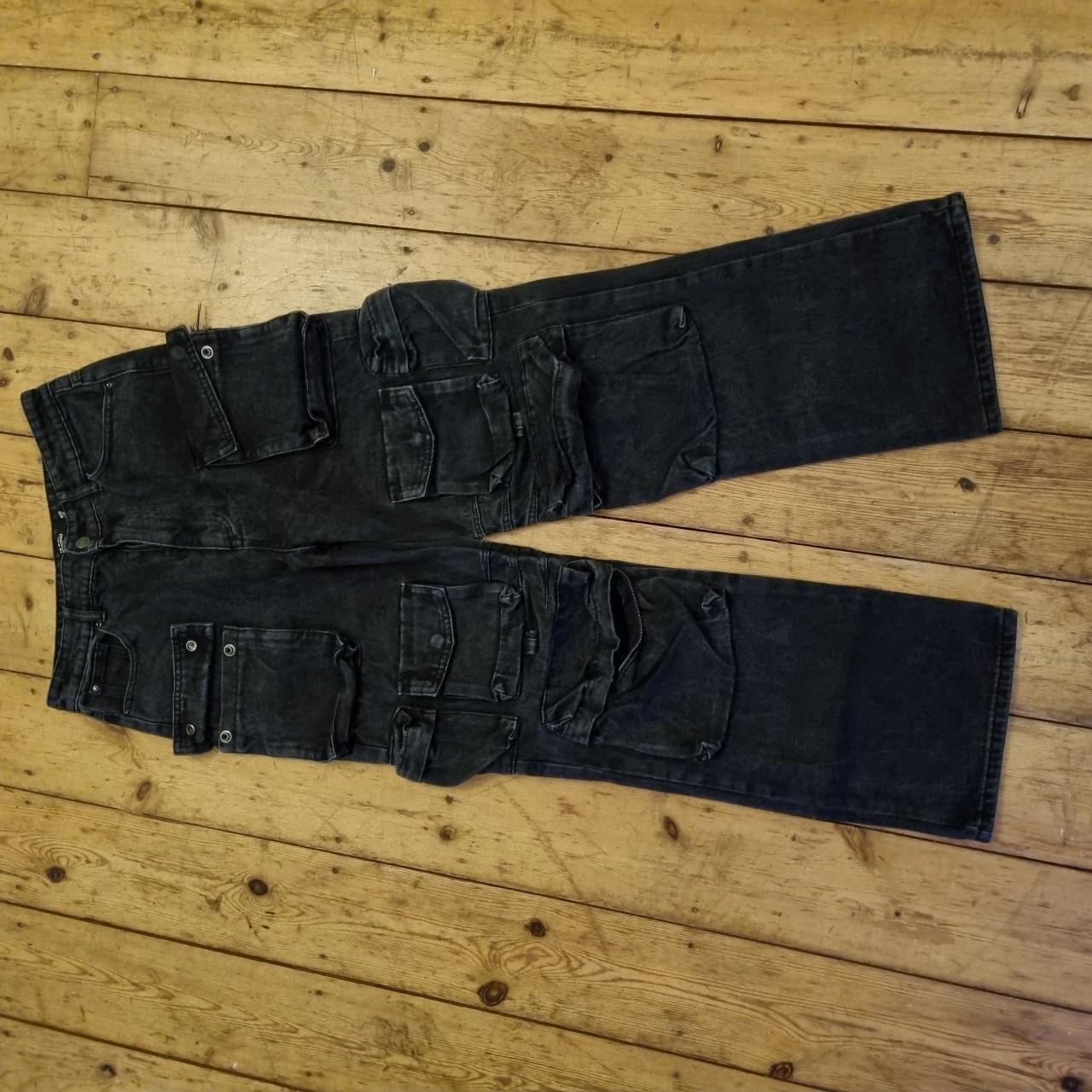 jaded london voltage denim cargo size 30 jadedldn... Depop
