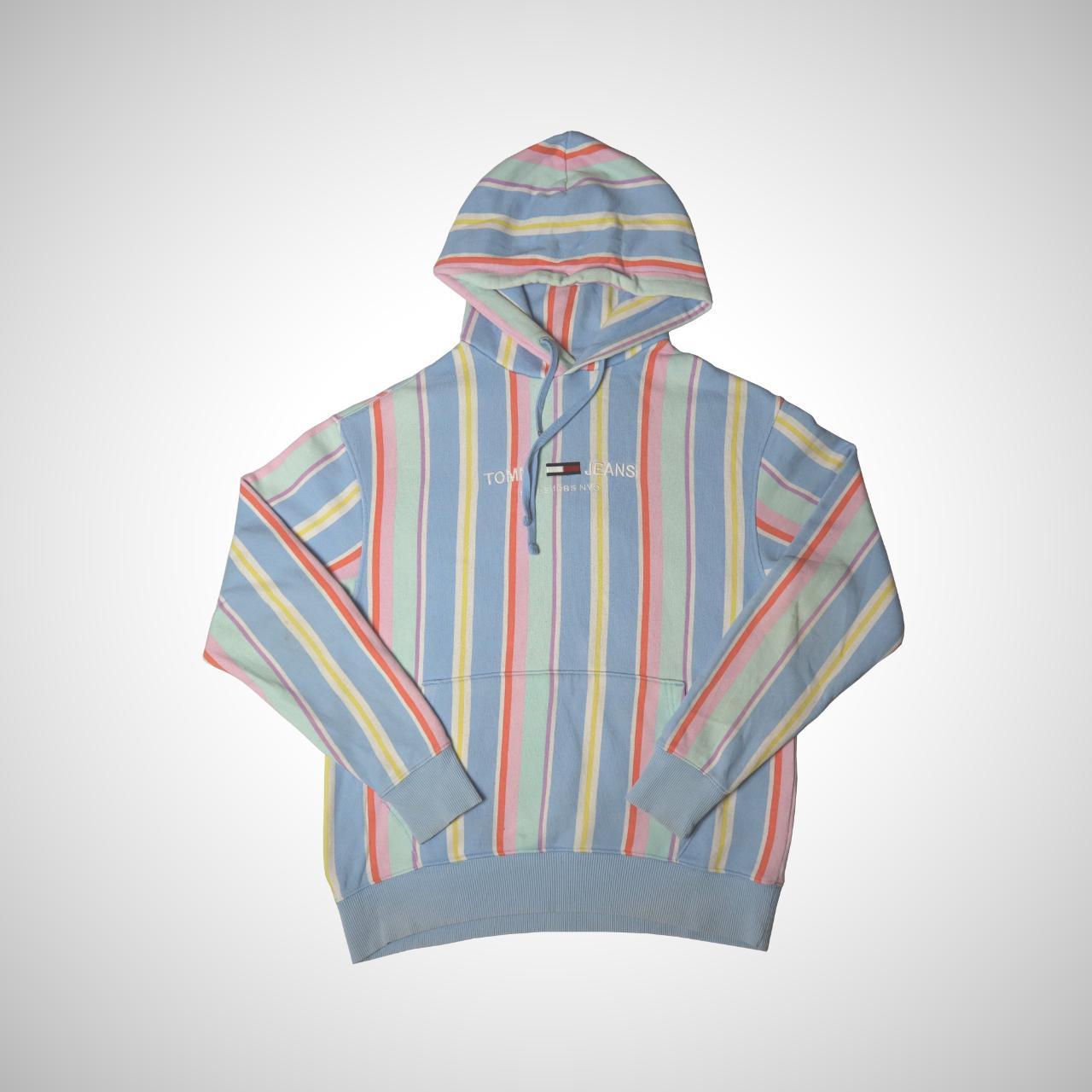 Tommy jeans striped hoodie fashion