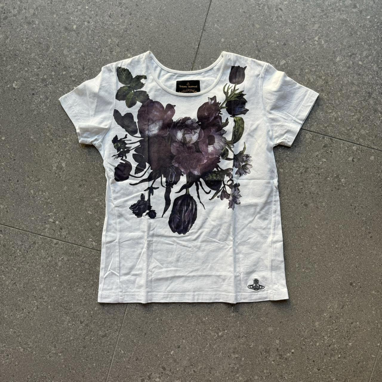 VIVIENNE WESTWOOD Anglomania Graphic Tshirt Tee Black XL Arm