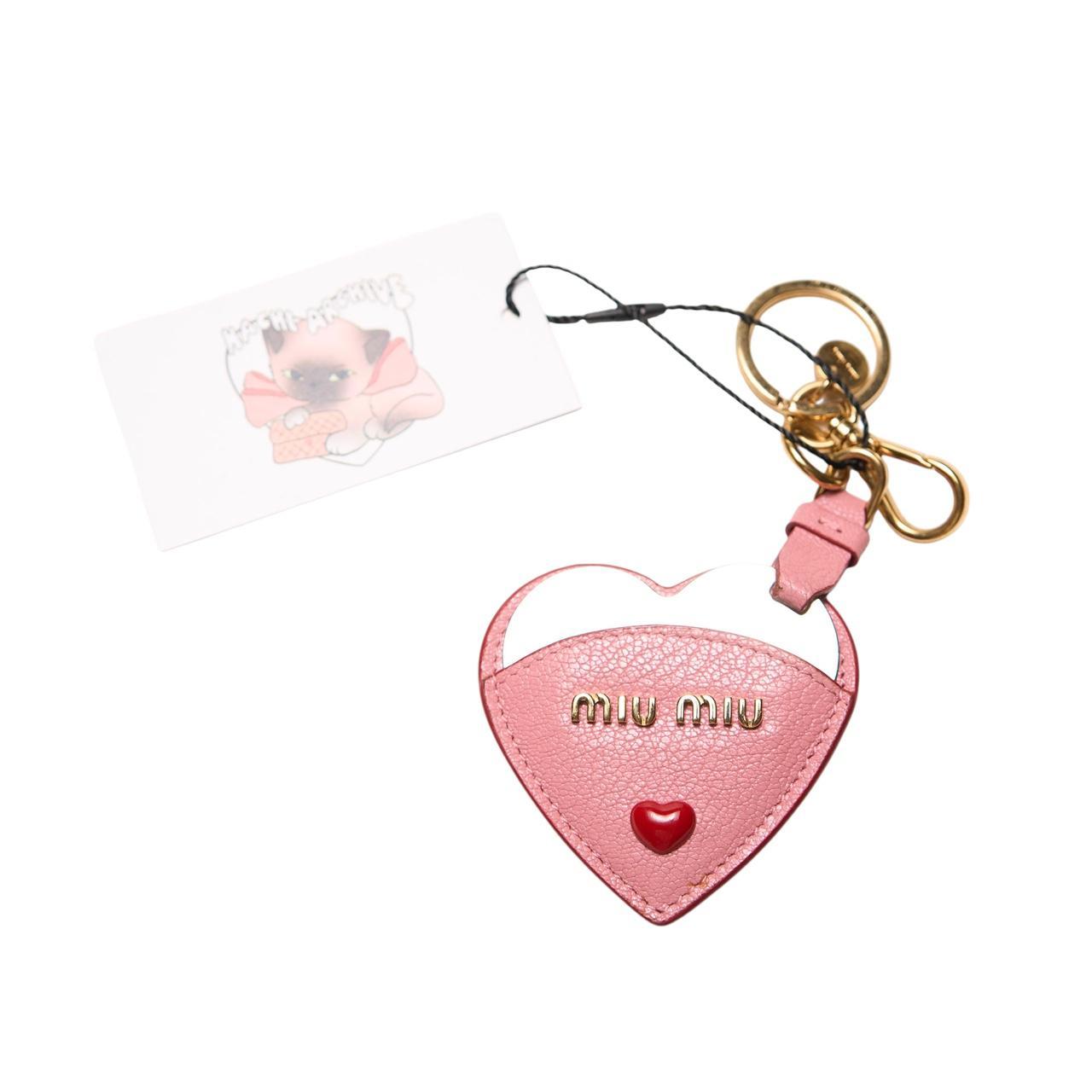 Miu Miu Women's Accessories - Pink – miu miu pink… - image 3