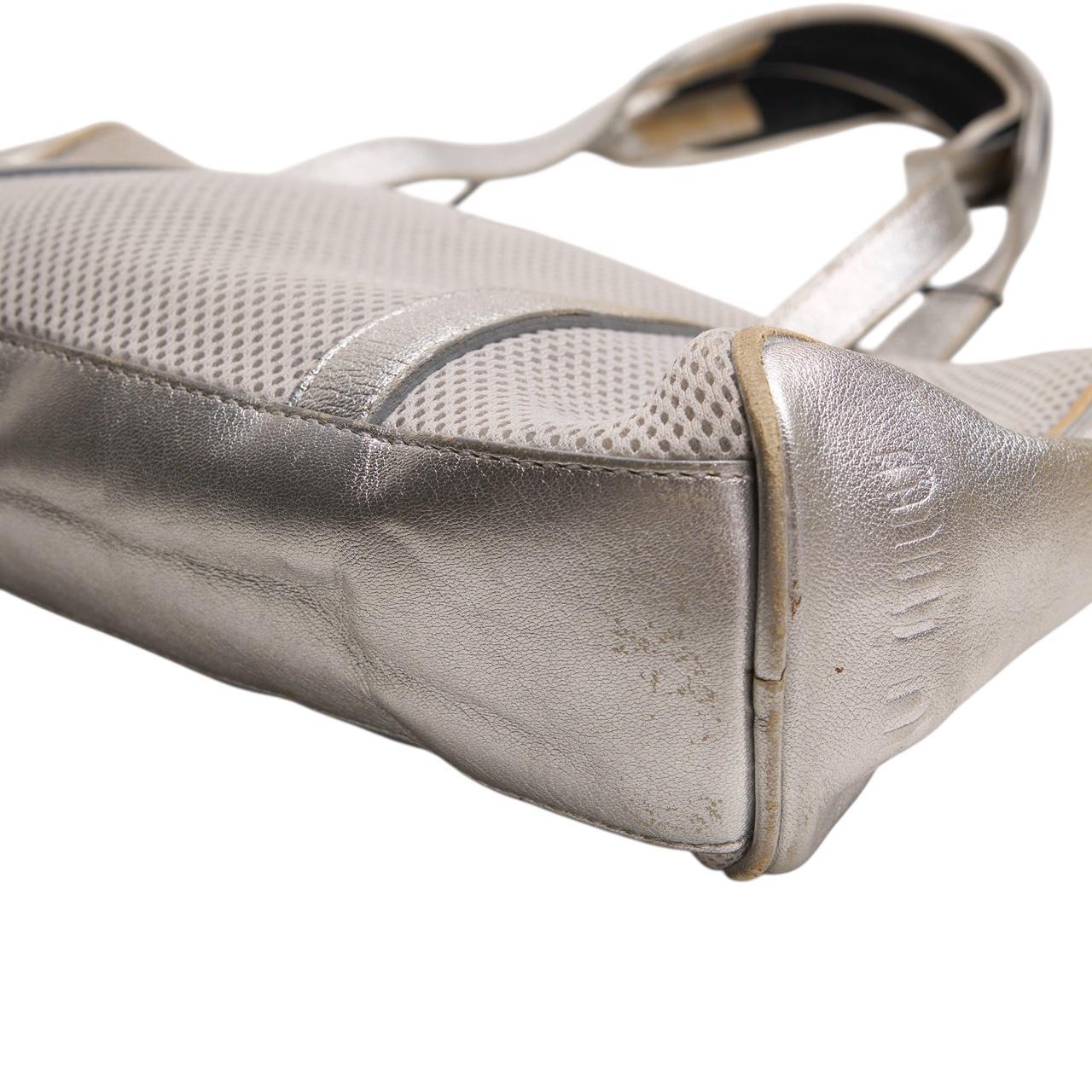 Miu Miu Women's Bag - Grey – miu miu ss2000 silve… - image 3