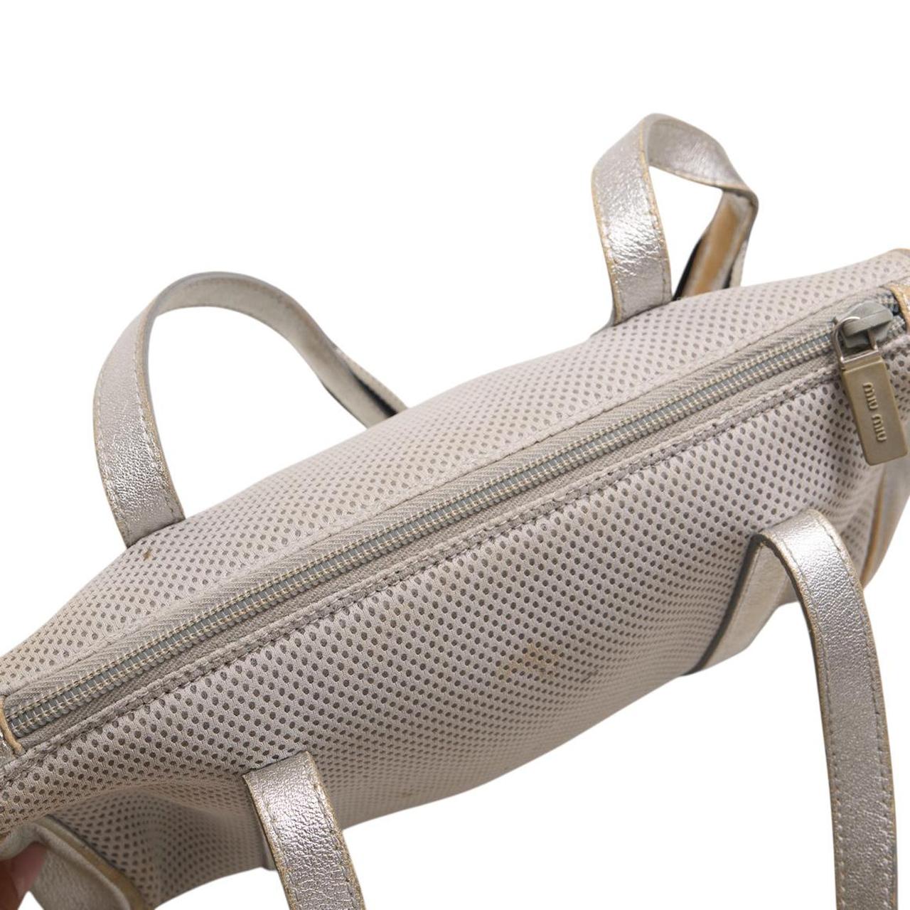 Miu Miu Women's Bag - Grey – miu miu ss2000 silve… - image 5