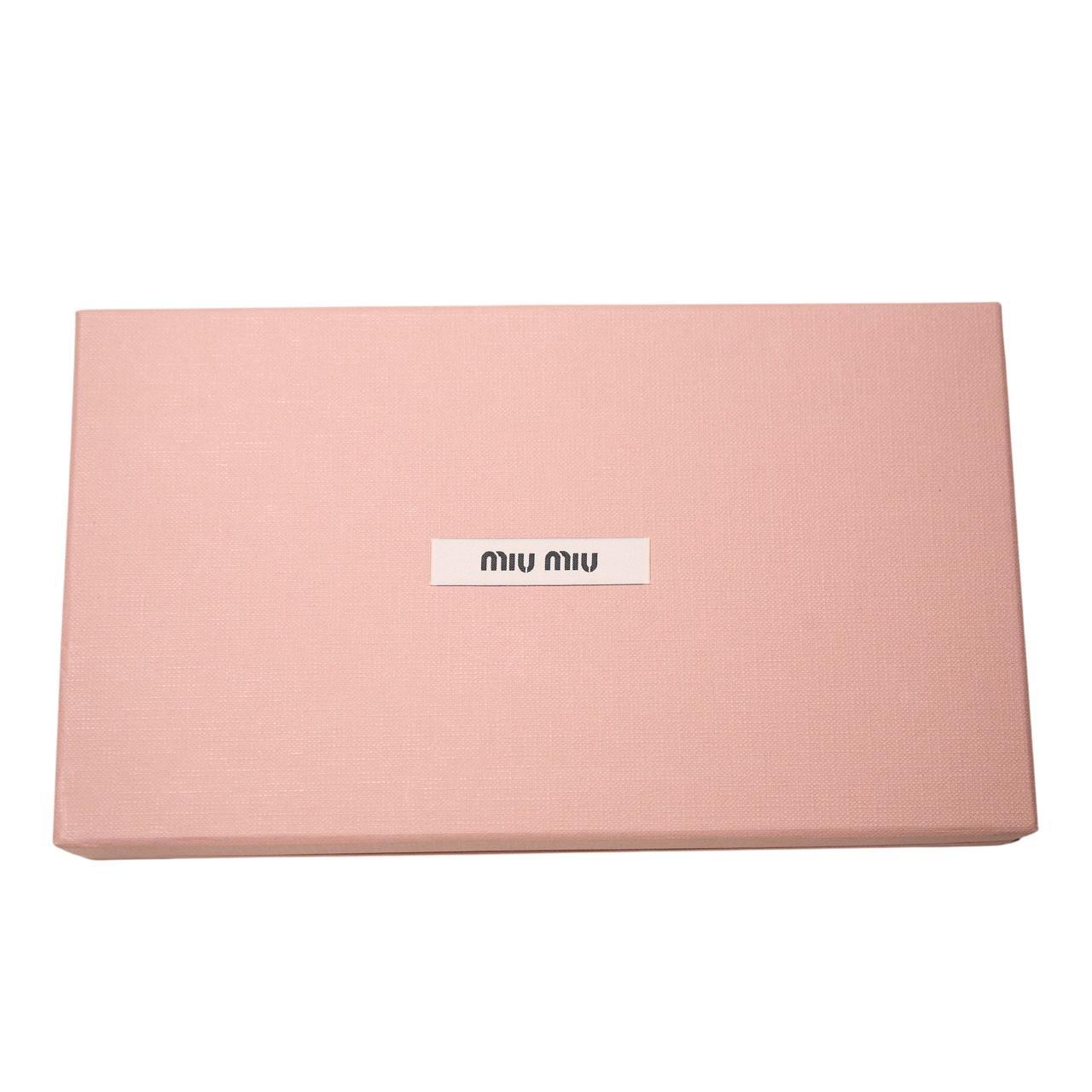 Miu Miu Women's Wallets - Pink/White – miu miu wh… - image 4
