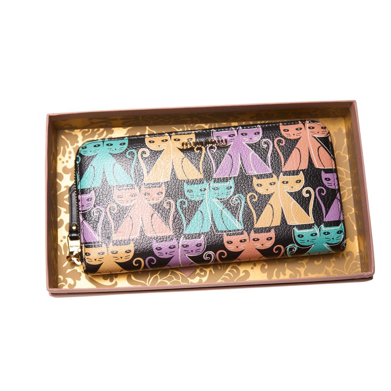 Miu Miu Women's Wallets - Multi/Brown – miu miu b… - image 1