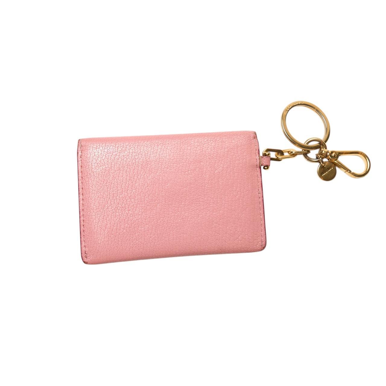 Miu Miu Women's Cardholders - Pink – miu miu pink… - image 3