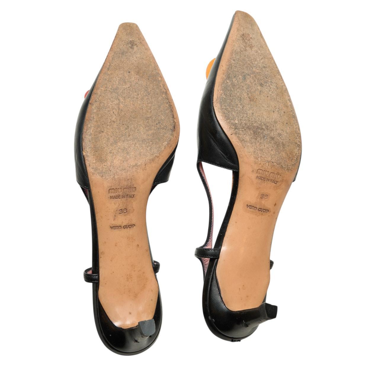 Miu Miu Women's Mules - Black - US 8 – miu miu 20… - image 7