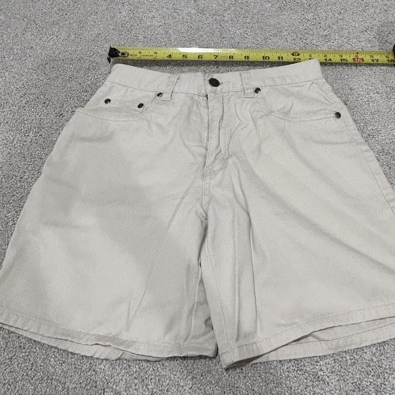 Cute Eddie Bauer khaki long shorts! Great for a... - Depop