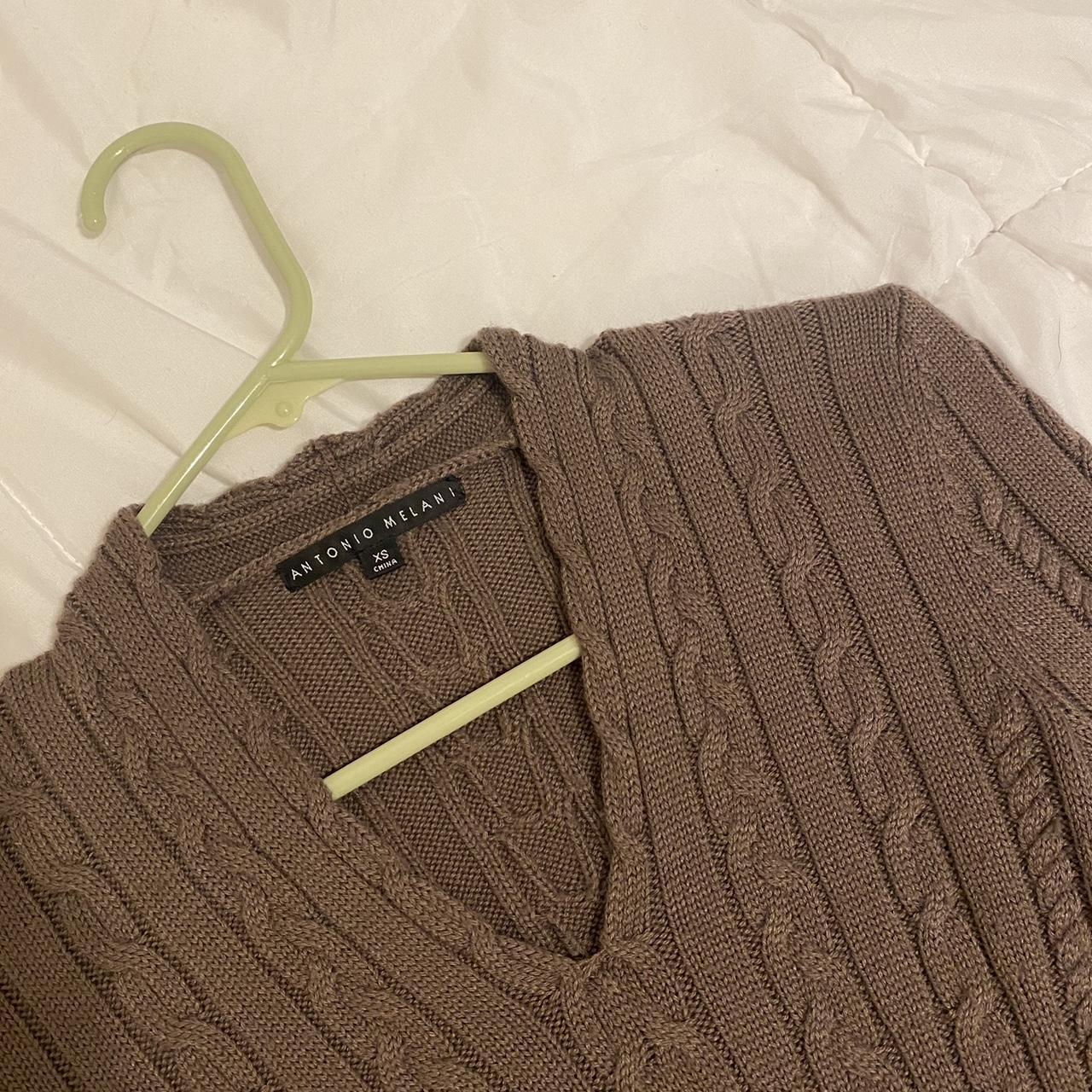 Such a cute long sleeve brown sweater top, in... - Depop