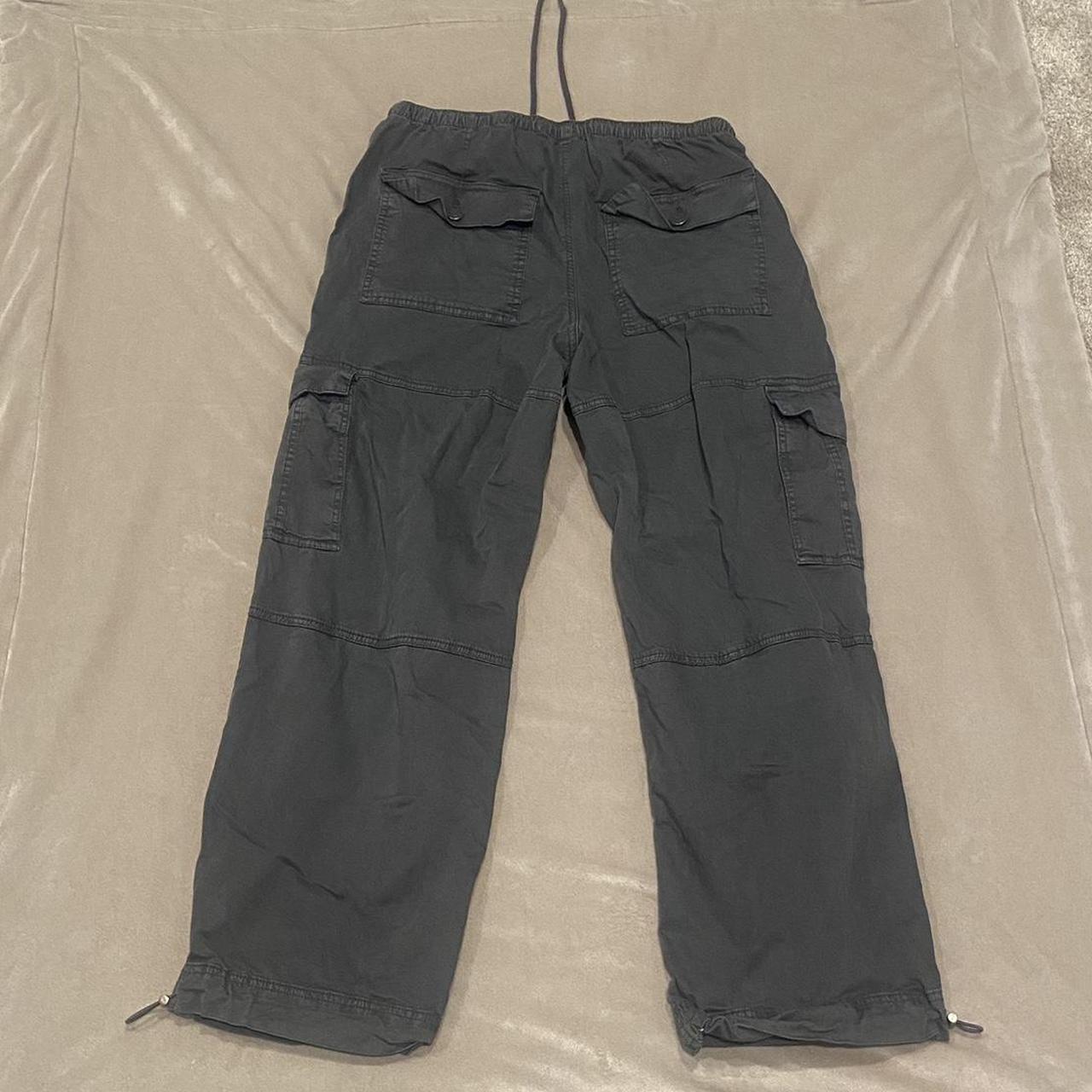 Medium grey garage cargo pants cargopants garage... Depop